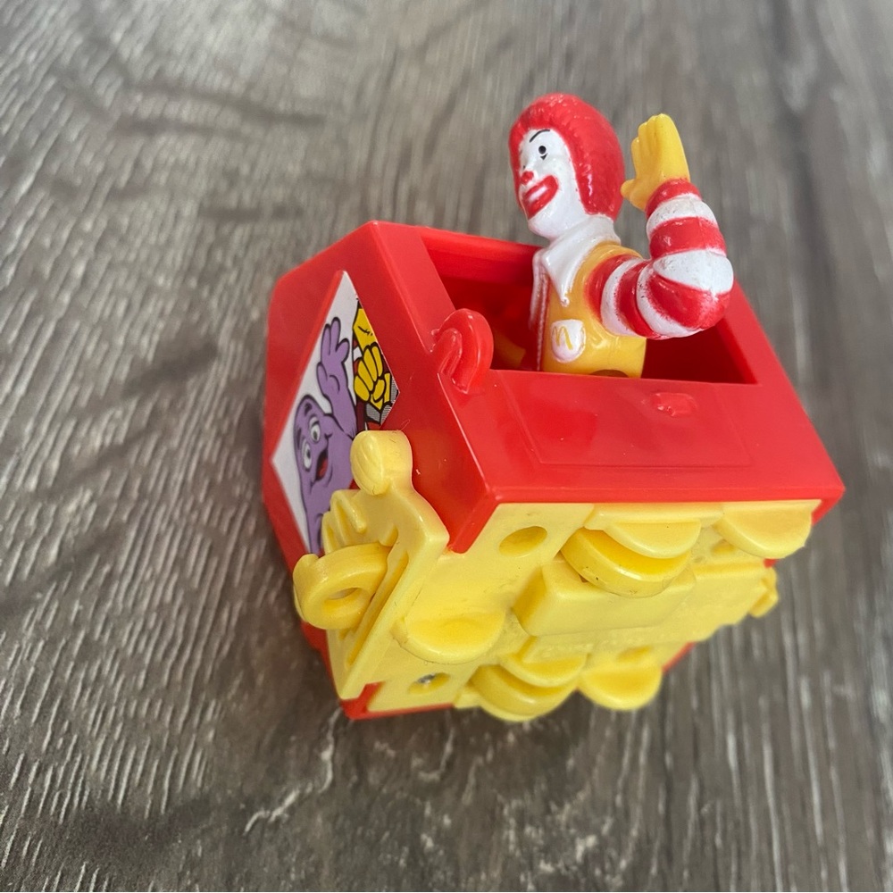 3 McDonald’s Vintage Happy Meal Toys including Mickey Mouse Space Mountain - Picture 3 of 15